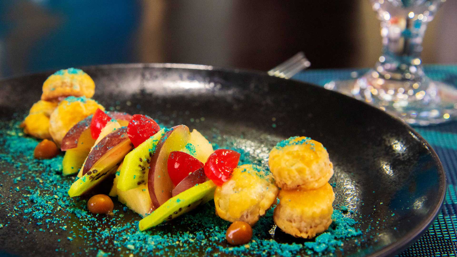 Cuisine Slide Ecogalaxy Catamaran- Galaxy Cruises