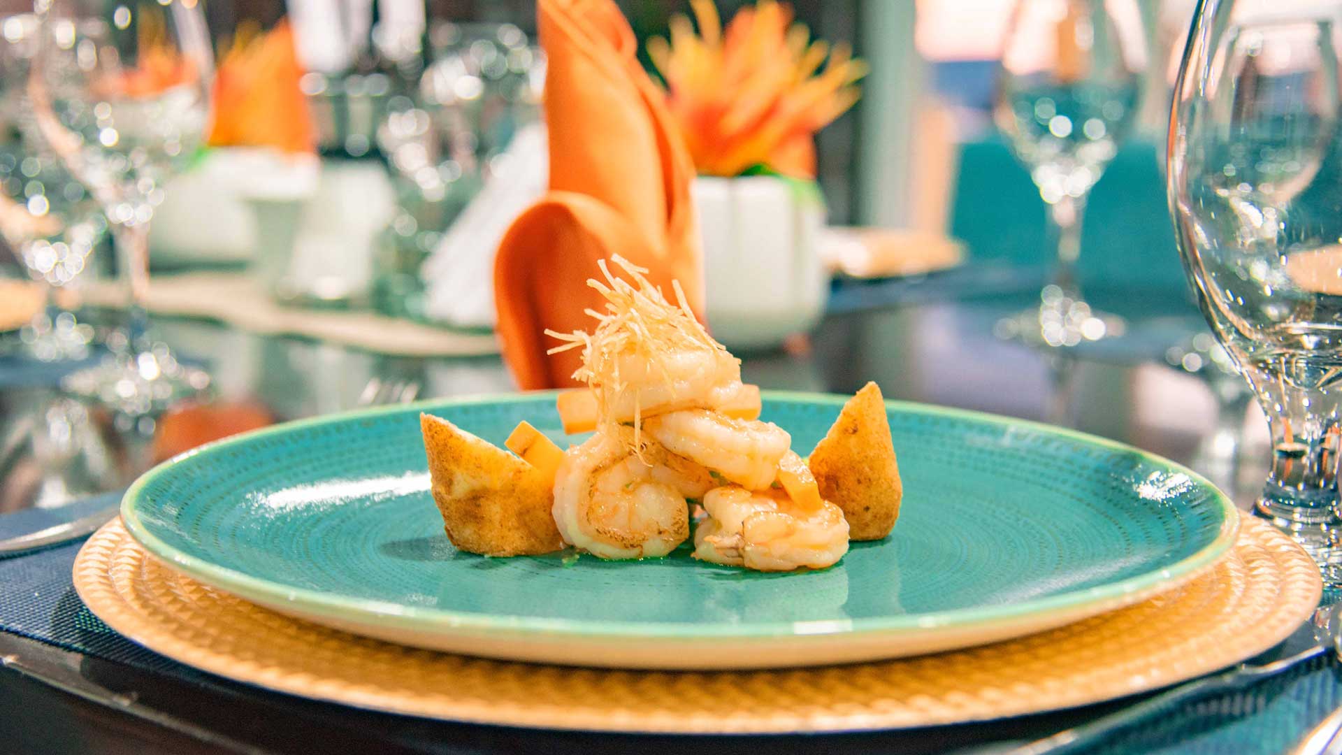 Cuisine Slide Ecogalaxy Catamaran- Galaxy Cruises