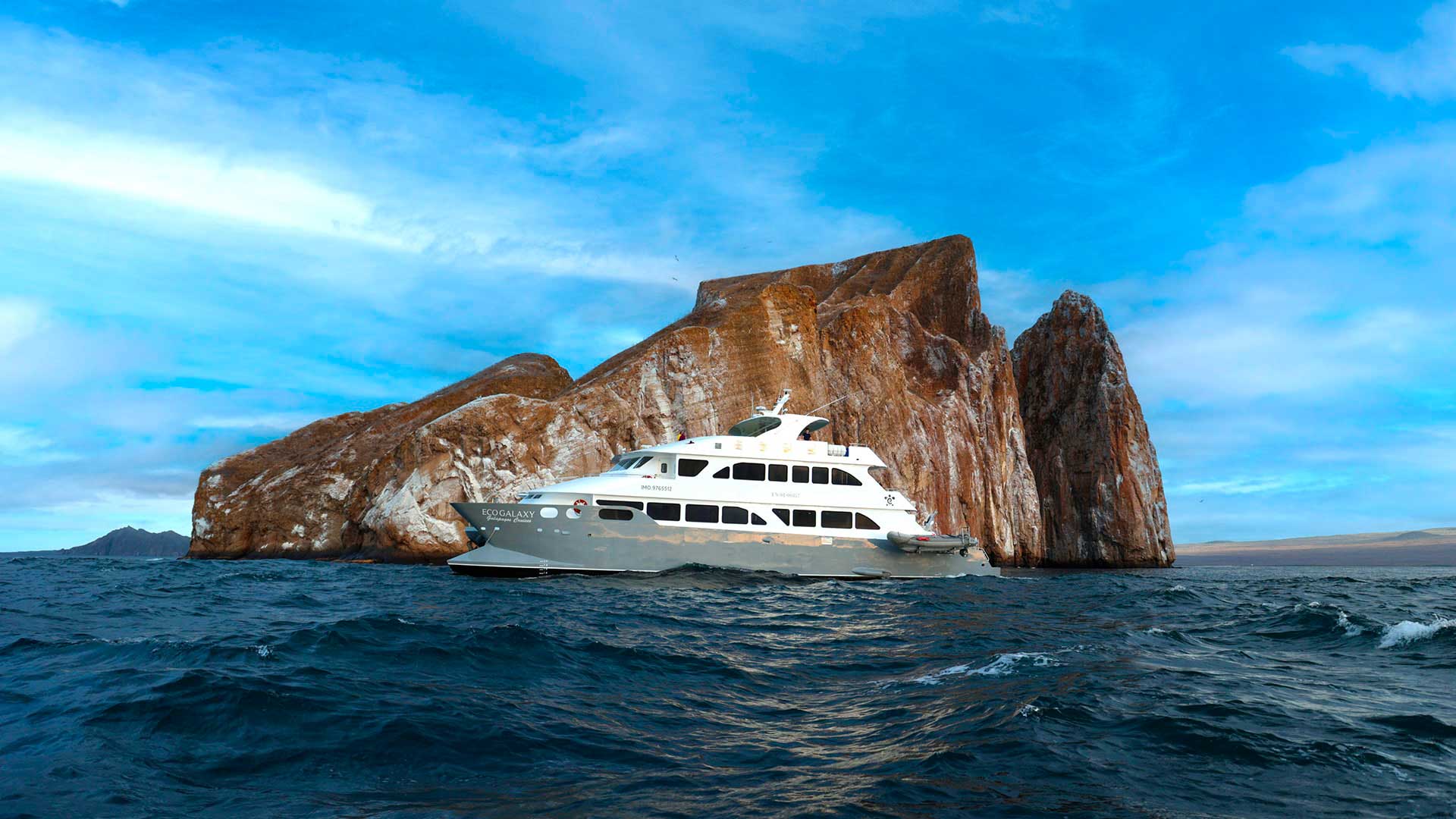  Slide Exterior Ecogalaxy Catamaran- Galaxy Cruises